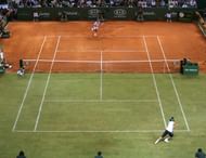 Image result for nadal federer grass clay